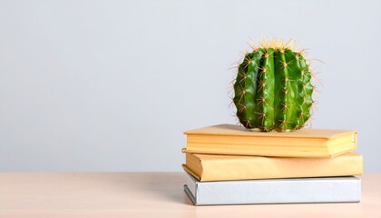 Cactus on Books