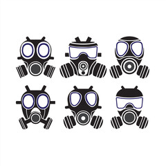 camera icon set