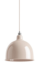 Light fixture, cream color, dome shape