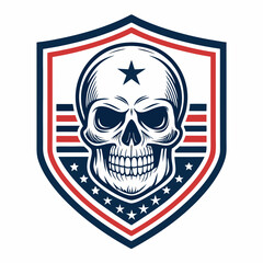 Featuring Create Bold Stroke Skull Badge Emblem Crisp Premium Digital Asset