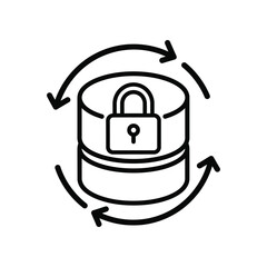 Data Protection: A striking illustration emphasizing the vital concept of data security and privacy, with a focus on protection and safety.