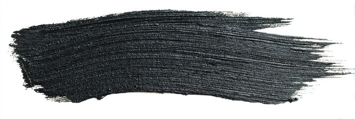 Dark gray paint stroke