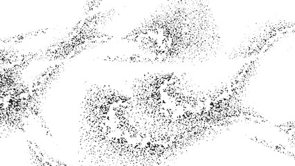 Distressed scratched grunge urban background with dust overlay grainy effect black and white vector abstract texture