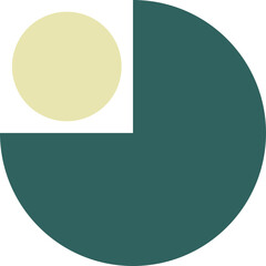 Abstract topographic shapes set contour lines