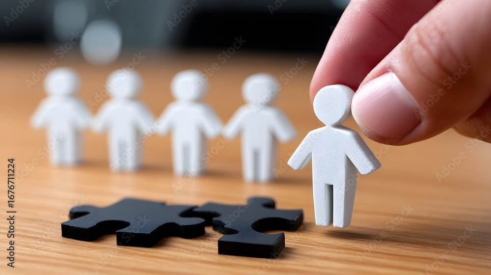 Poster a diverse group of people collaborating and working together as a team to solve problems and achieve