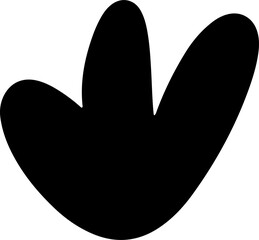 black and white abstract