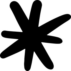 black and white abstract