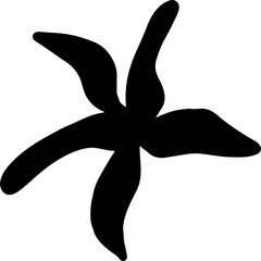 black and white abstract