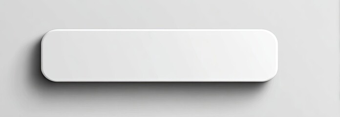 Obraz premium Blank Rectangular White Object