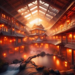 Volcanic Hot Spring Residences
