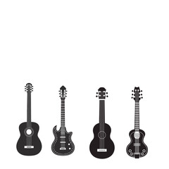 Fototapeta premium acoustic guitar isolated on white