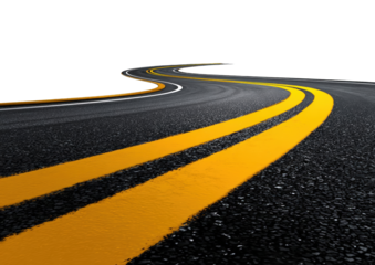 Winding road at night (1)