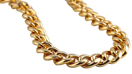 Obraz premium Close-up of a gold chain