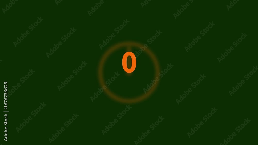 Poster 40 days to go, 40 days count animation, motion graphics running numbers counting days, 40 days in a 