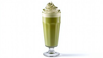 The Signature Matcha, Crowned with Cream and Chocolate Glaze