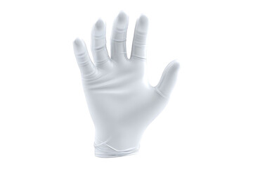 Obraz premium White medical glove