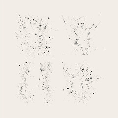 Granular vector texture splashes scratches graininess