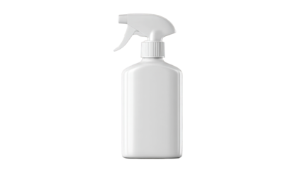 White spray bottle mockup