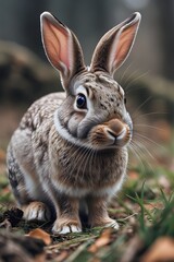rabbit in the grass
