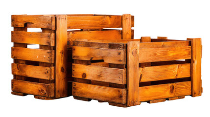 Wooden Crates for Storage and Decoration, Rustic Wooden Boxes for Organizing Home and Garden Space
