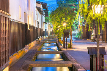 Hida, Gifu, Japan on Shirakabe Dozogai Street 97