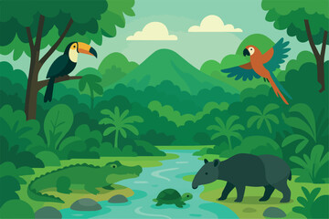 Parque Nacional Yasun ecuador jungle park