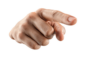 Close-up of a hand pointing (1)