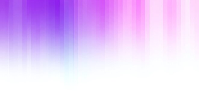 Abstract purple and pink vertical lines fading into white