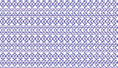 vector seamless pattern with lines and shapes