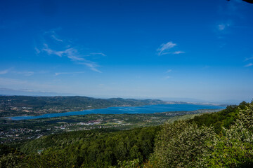 Scenic view of Sapanca Lake from Kartepe