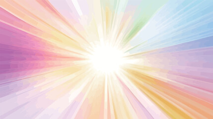 Fototapeta premium Abstract Vector Graphic of a Vibrant Abstract Energy Flow