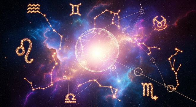 Cosmic Zodiac Constellations and Astrology