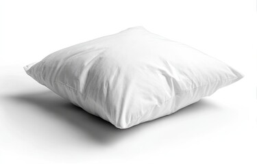 Blank white pillow