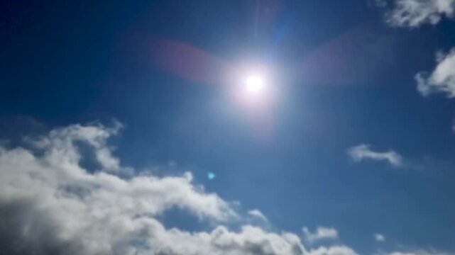 sun time lapse clouds traveling weather forecast