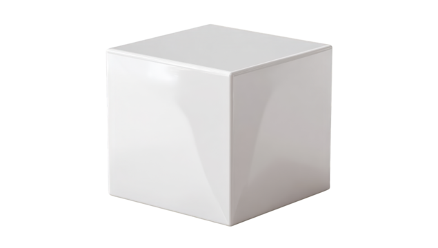 White cube object