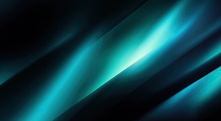 Abstract teal diagonal lines on a dark background