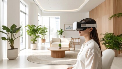 AI Grief Counseling Virtual Reality Therapy Session