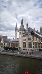 Vertical Travel Photography of Ghent, Belgium &ndash; Medieval Canals, Castles and Historic Architecture