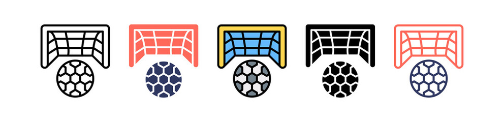 Football multiple icon © Littlestar23