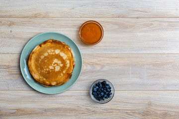 Homemade Blueberry Pancakes - Sweet Breakfast Inspiration