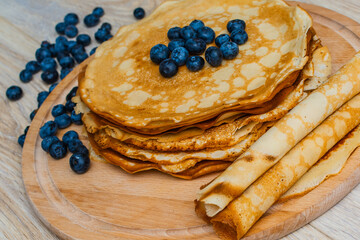 Homemade Blueberry Pancakes - Sweet Breakfast Inspiration