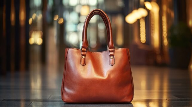 A classic handbag with an elegant, timeless design