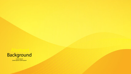 Yellow color background abstract art vector
