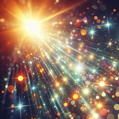 Soft glow Bright radiance Prismatic effect