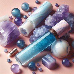 RollOn Amethyst glass rollerball with calming