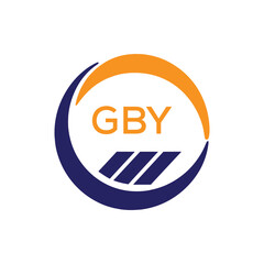 GBY Modern Company logo. GBY  Abstract Circle Company logo design for entrepreneur and business. GBY Branding best icon Business Branding.

