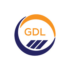 GDL Modern Company logo. GDL  Abstract Circle Company logo design for entrepreneur and business. GDL Branding best icon Business Branding.
