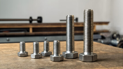 metal nuts and bolts