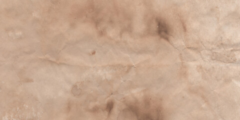 Wide banner. Texture of old papyrus. Old paper. Burnt yellow old paper. Historical background. Vintage pattern