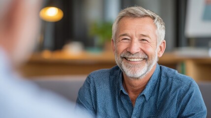 Beautiful sunset landscape over mountain range